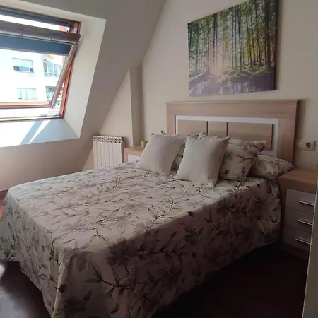 Apartmán Centrico, Con Vistas, Ascensor Y Garaje Vigo